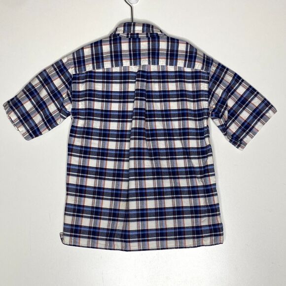 Polo Ralph Lauren Plaid Short Sleeve Button Down Shirt Boy's Size 4 - Picture 4 of 5